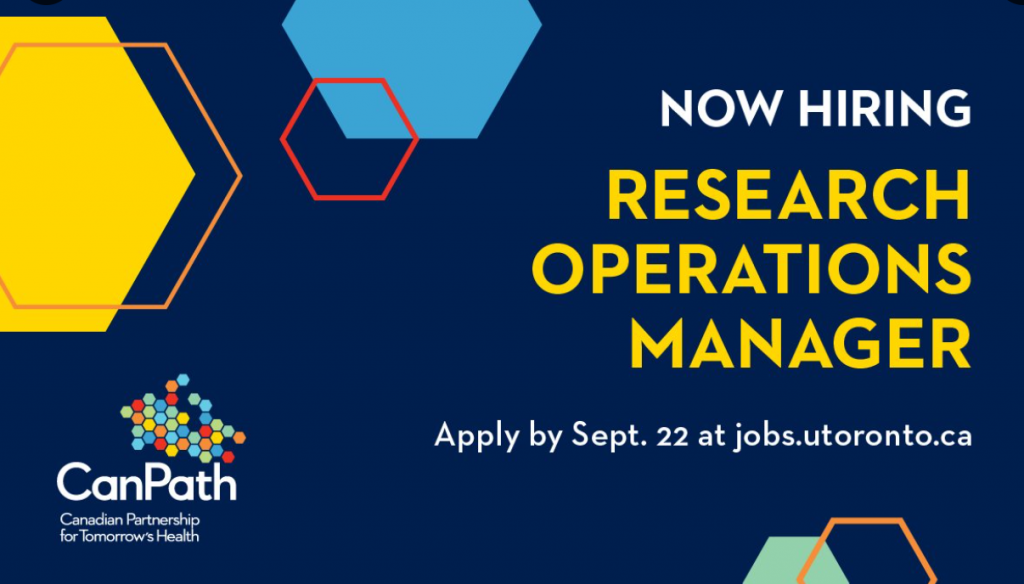 CanPath is Hiring: Research Operations Manager
