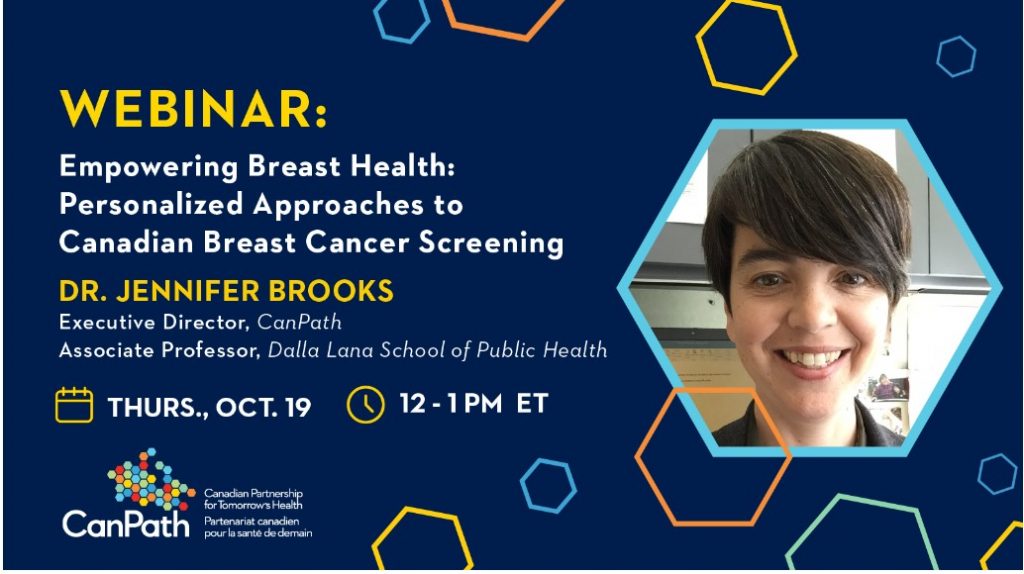 Upcoming Webinar: Empowering Breast Health: Personalized Approaches to Canadian Breast Cancer Screening