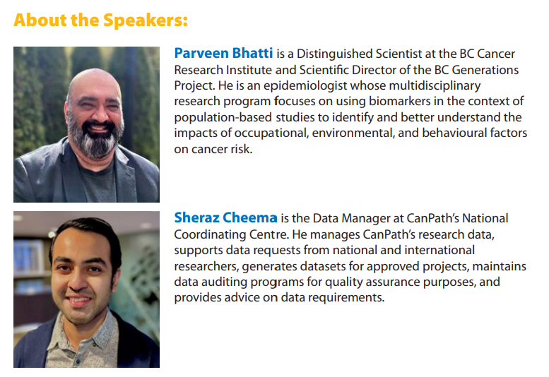 Webinar: Using CanPath to Support Innovative Health Research 