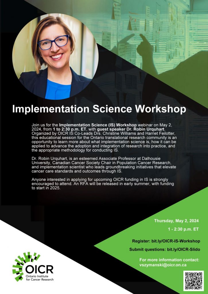 Implementation Science Workshop