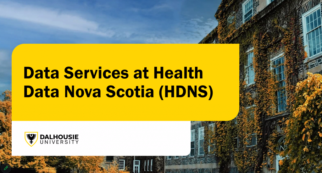 Health Data Nova Scotia & Atlantic PATH – Linked Data