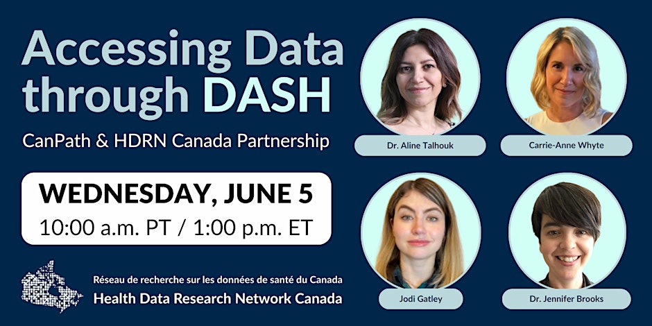 Upcoming Webinar – HDRN and CanPath (June 5)