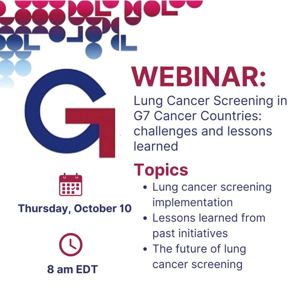 Lung Cancer Webinar (October 10th)